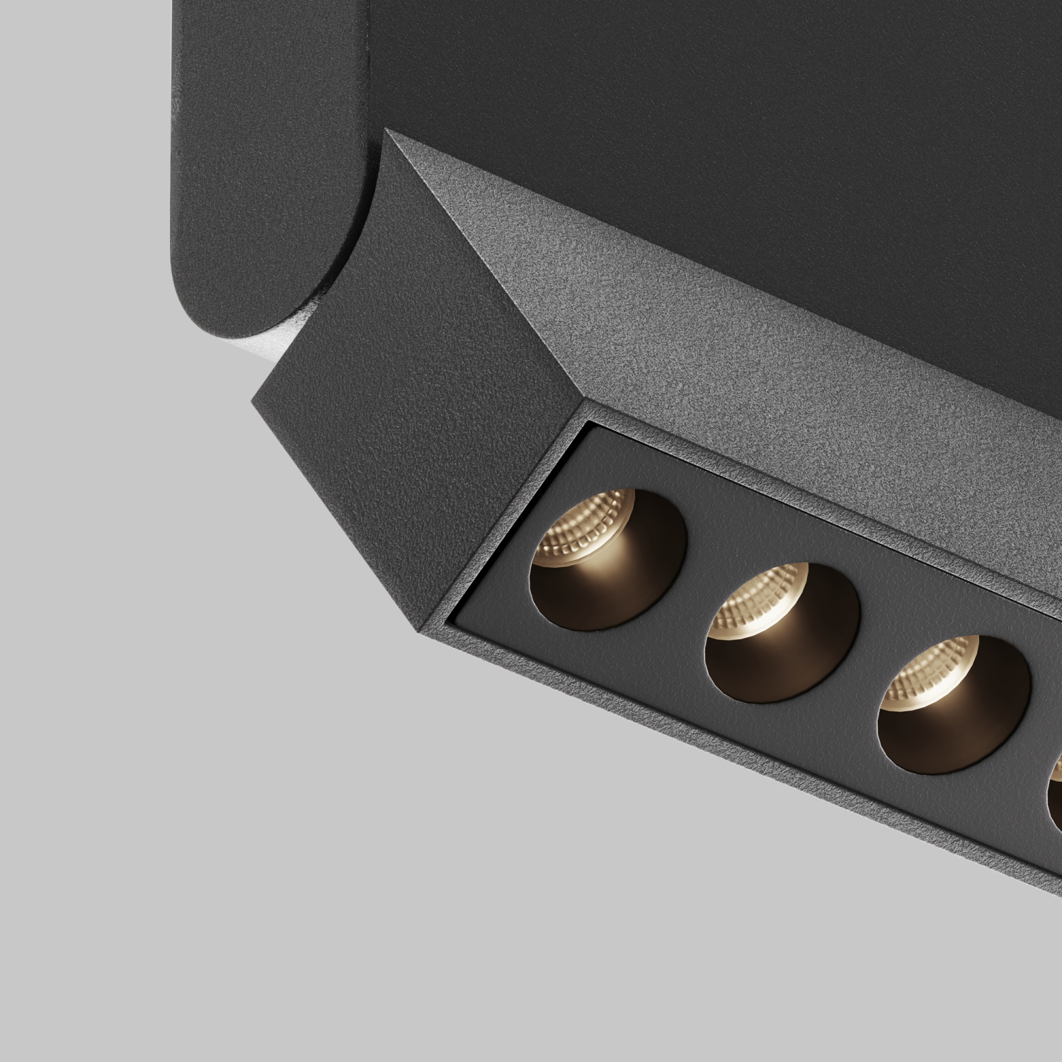 Maytoni Technical Points rot Потолочный светильник цвет: черный C136CL-12W3K-B