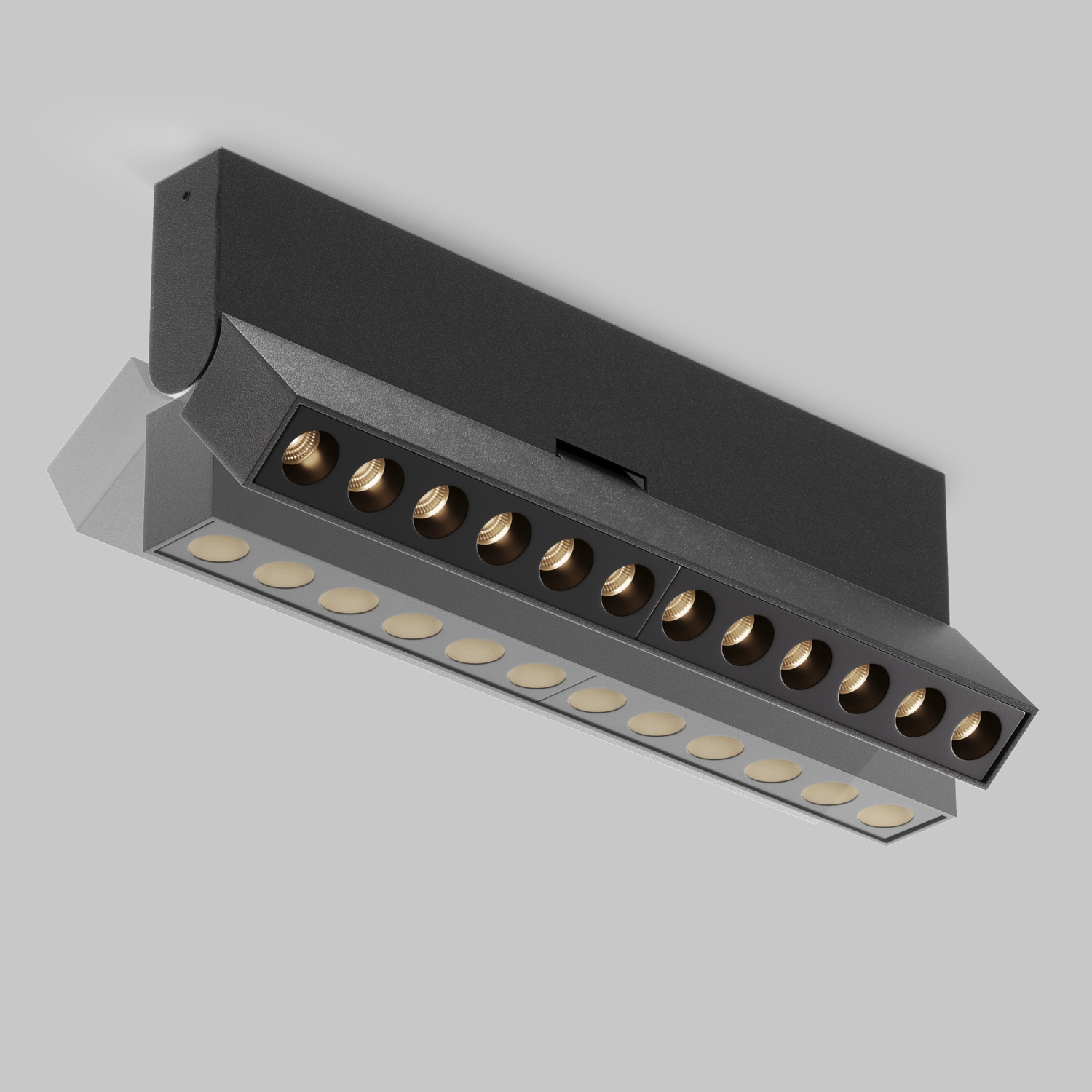 Maytoni Technical Points rot Потолочный светильник цвет: черный C136CL-12W3K-B