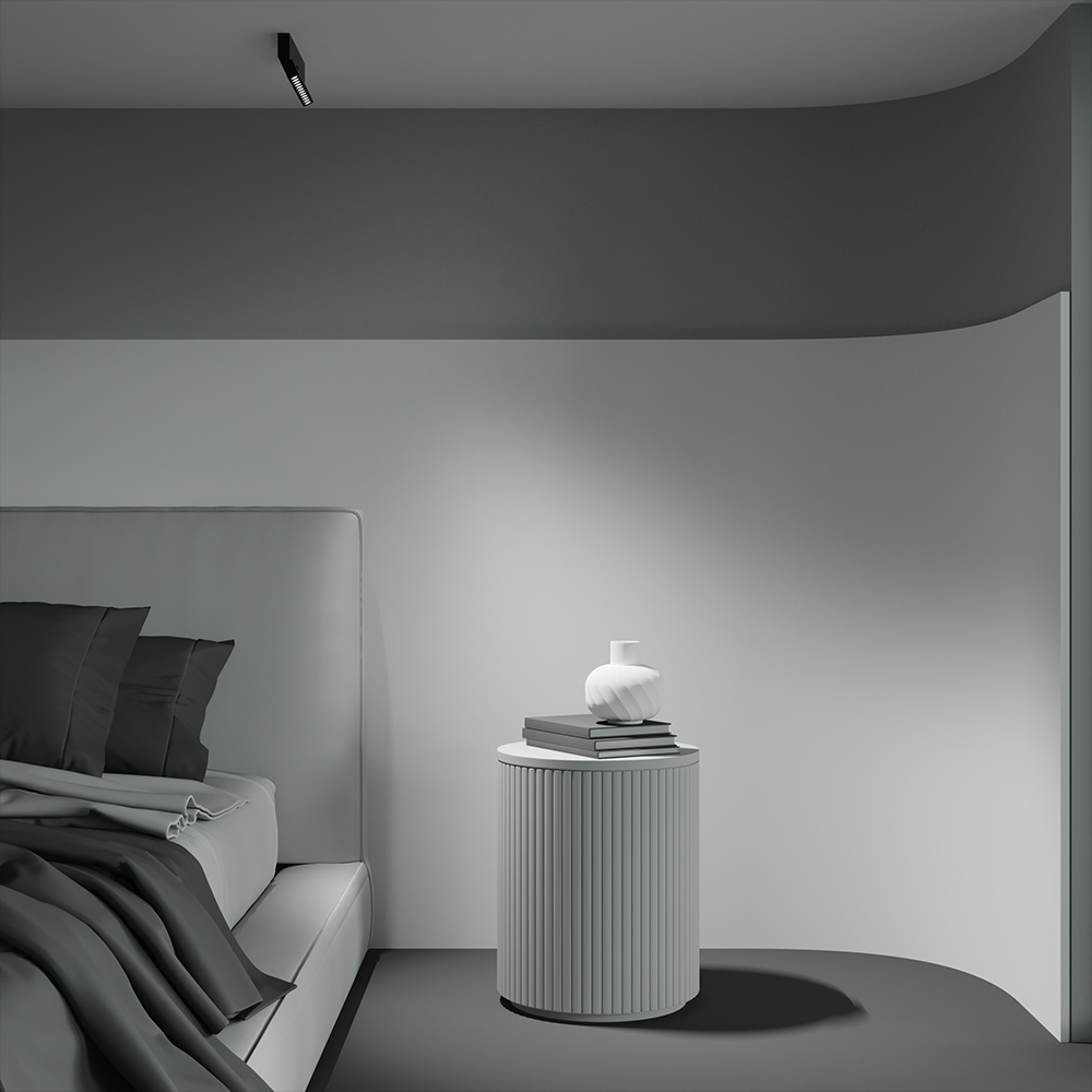 Maytoni Technical Points rot Потолочный светильник цвет: черный C136CL-12W3K-B