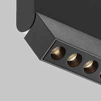 Maytoni Technical Points rot Потолочный светильник цвет: черный C136CL-12W3K-B