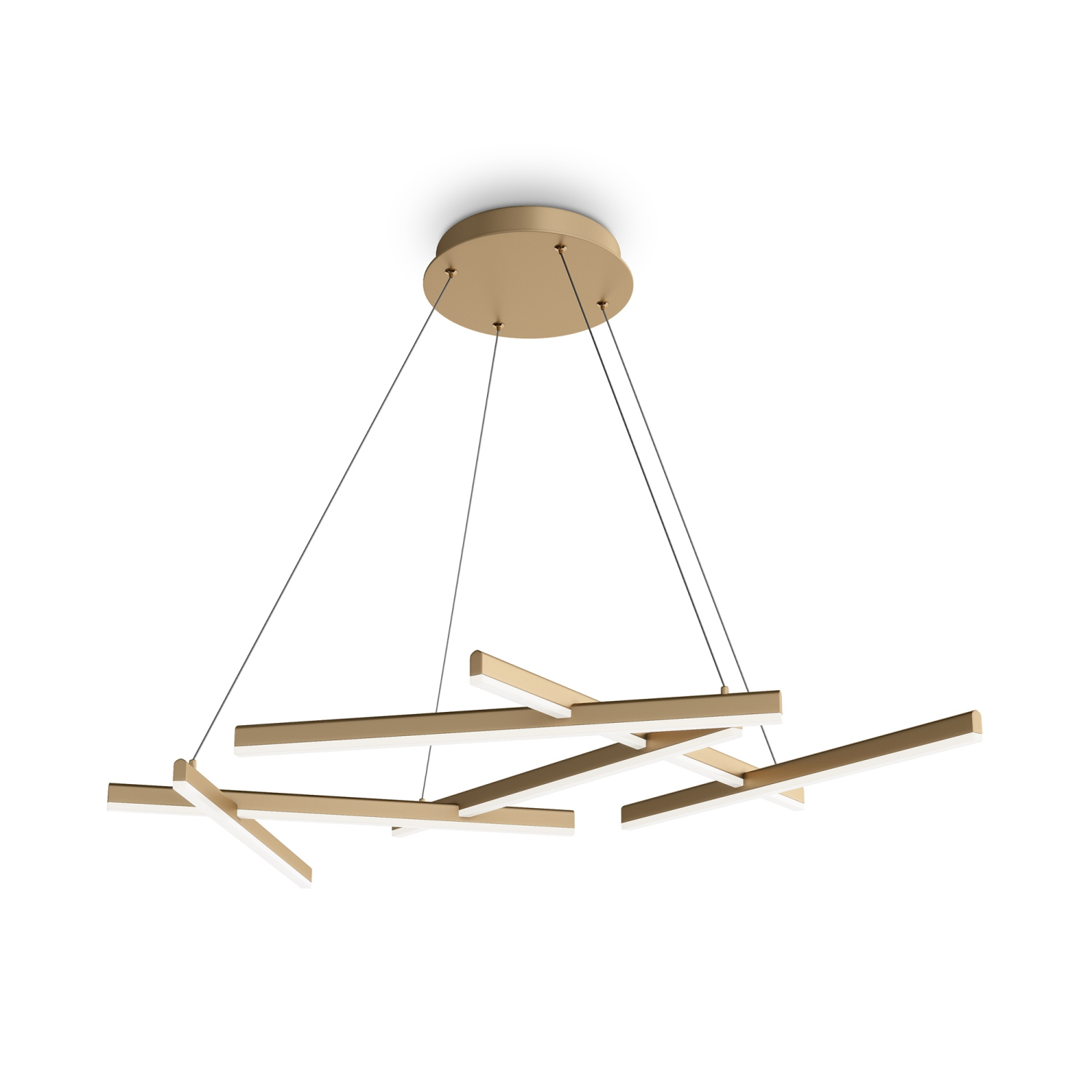 Maytoni Modern Line Подвесной светильник цвет: золото MOD016PL-L80GK