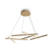 Maytoni Modern Line Подвесной светильник цвет: золото MOD016PL-L80GK