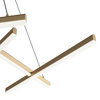 Maytoni Modern Line Подвесной светильник цвет: золото MOD016PL-L80GK