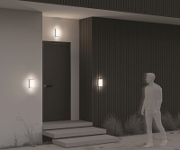 Maytoni Outdoor Badd Настенный светильник (бра) цвет: графит O454WL-L10GF3K