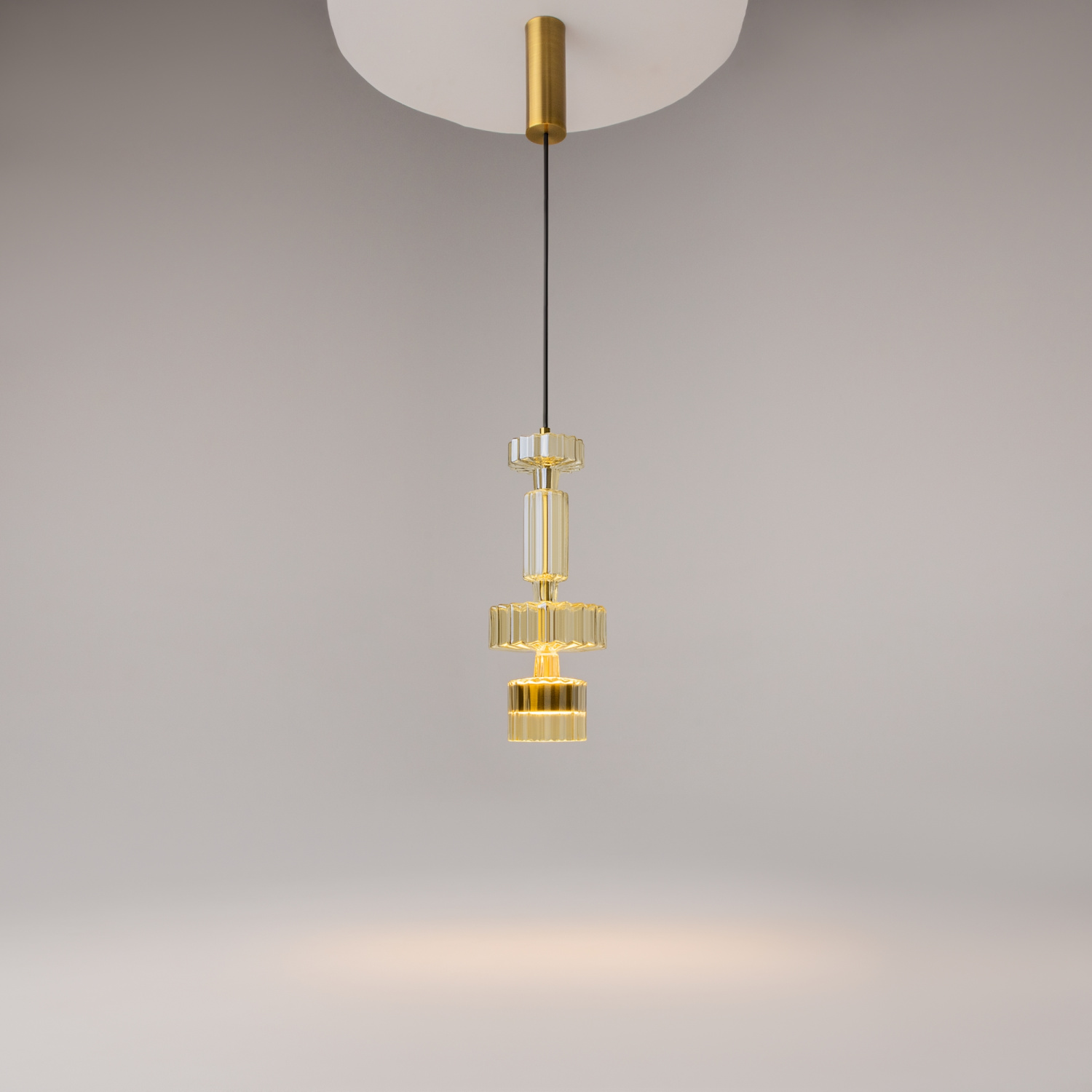 Maytoni Modern Level Подвесной светильник цвет: латунь MOD253PL-L18BS3K2