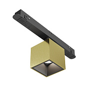 Maytoni Technical Alfa S Трековый светильник цвет: латунь TR133-4-7W-DS-BS