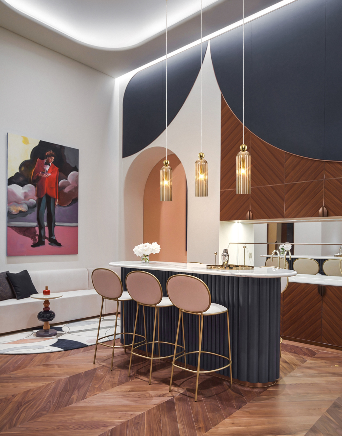 Maytoni Modern Antic Подвесной светильник цвет: золото MOD302PL-01CG