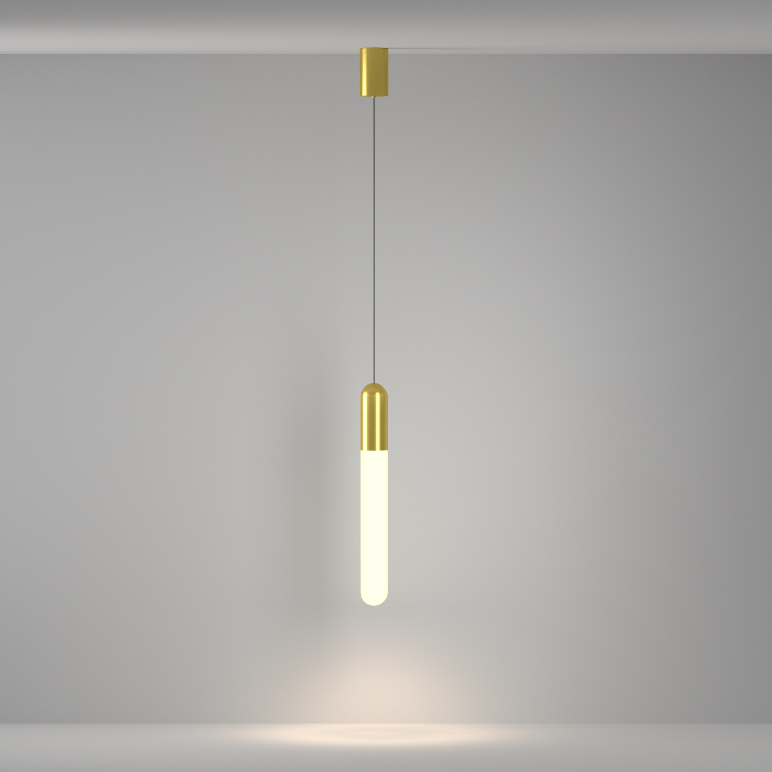 Maytoni Technical Mist Подвесной светильник цвет: латунь P101PL-L500-12W3K-BS