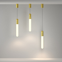 Maytoni Technical Mist Подвесной светильник цвет: латунь P101PL-L500-12W3K-BS