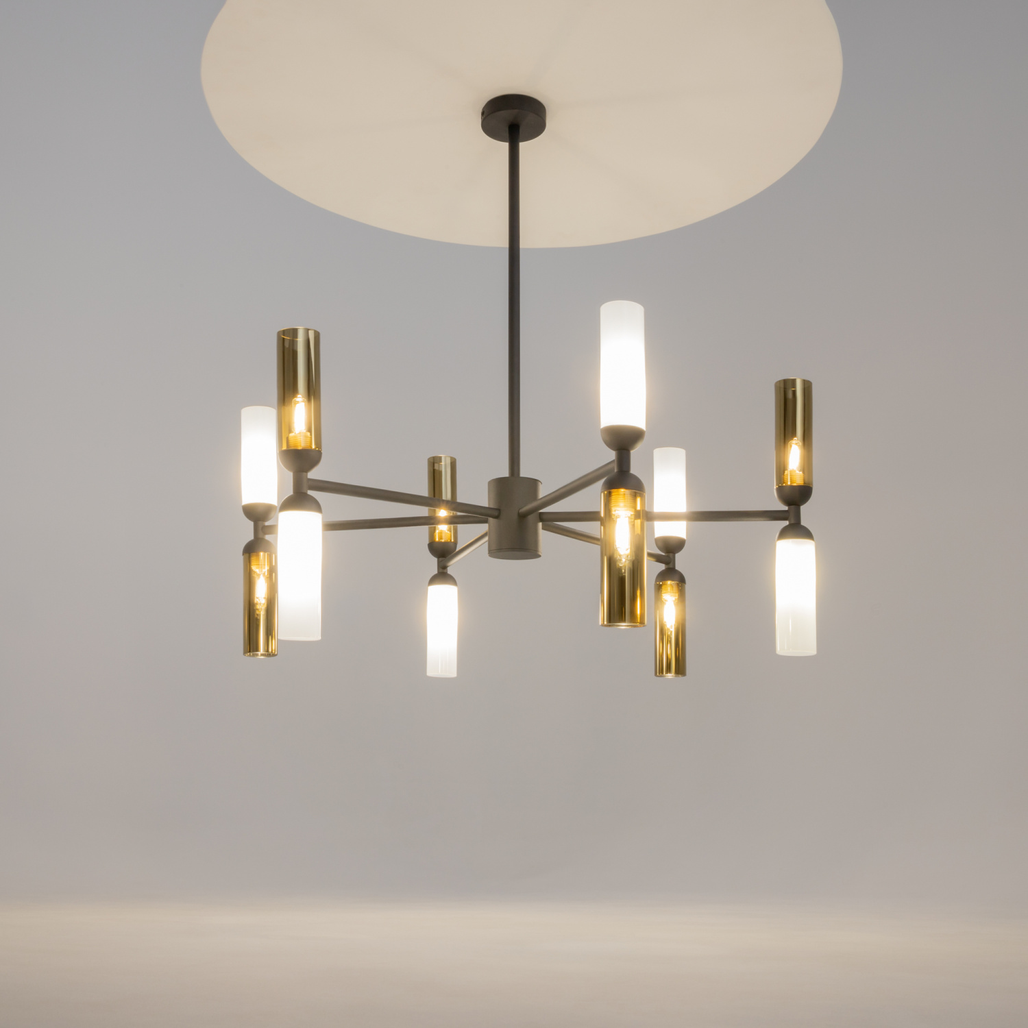 Maytoni Modern Memory Подвесной светильник цвет: черный MOD177PL-12G