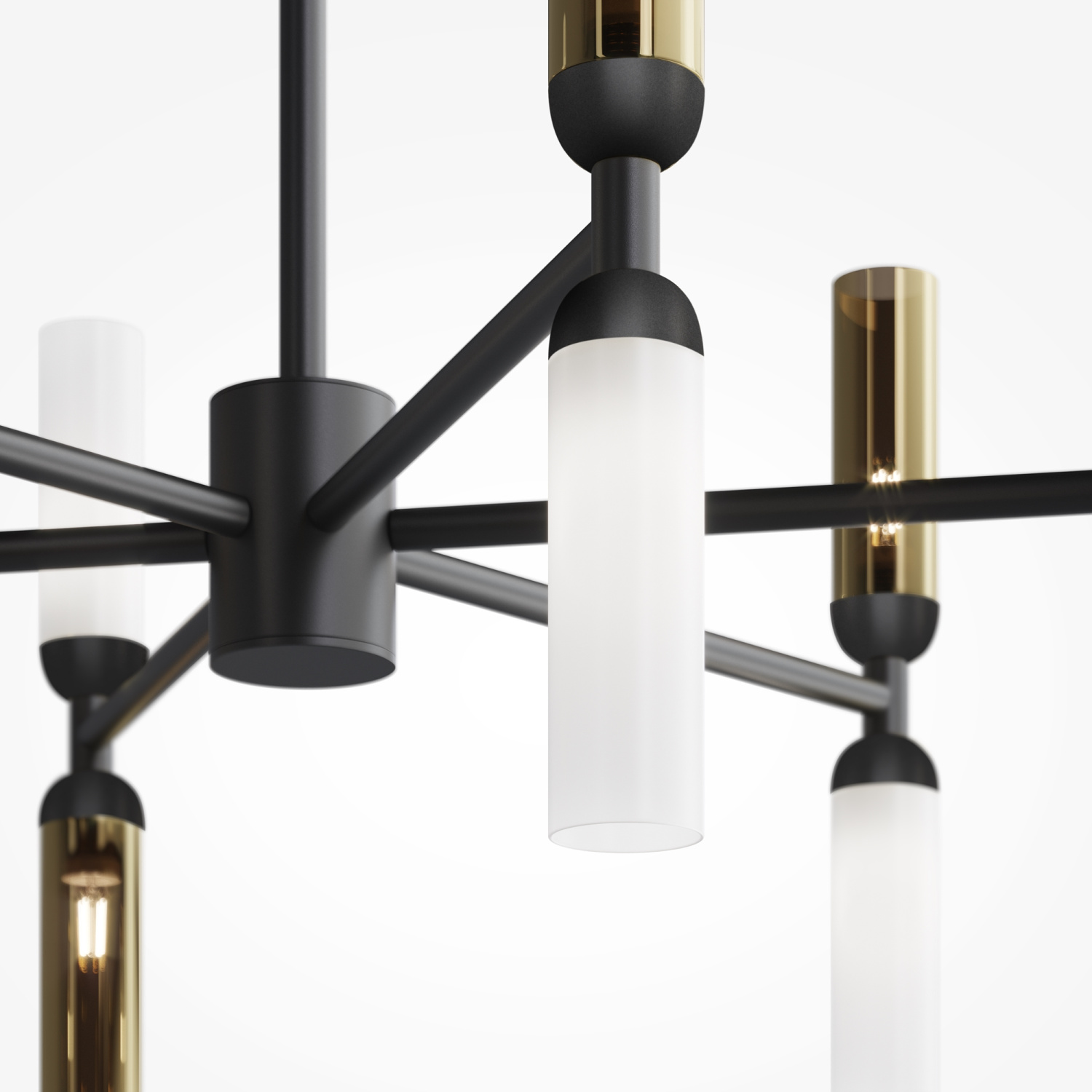 Maytoni Modern Memory Подвесной светильник цвет: черный MOD177PL-12G