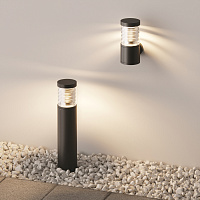 Maytoni Outdoor Spir Настенный светильник (бра) цвет: графит O439WL-L12GF3K