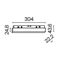Maytoni Technical Basis Трековый светильник цвет: белый TR030-2-12W3K-W