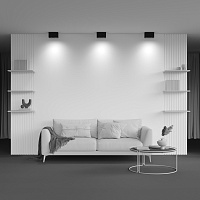 Maytoni Technical Atom Потолочный светильник цвет: черный C017CL-02B