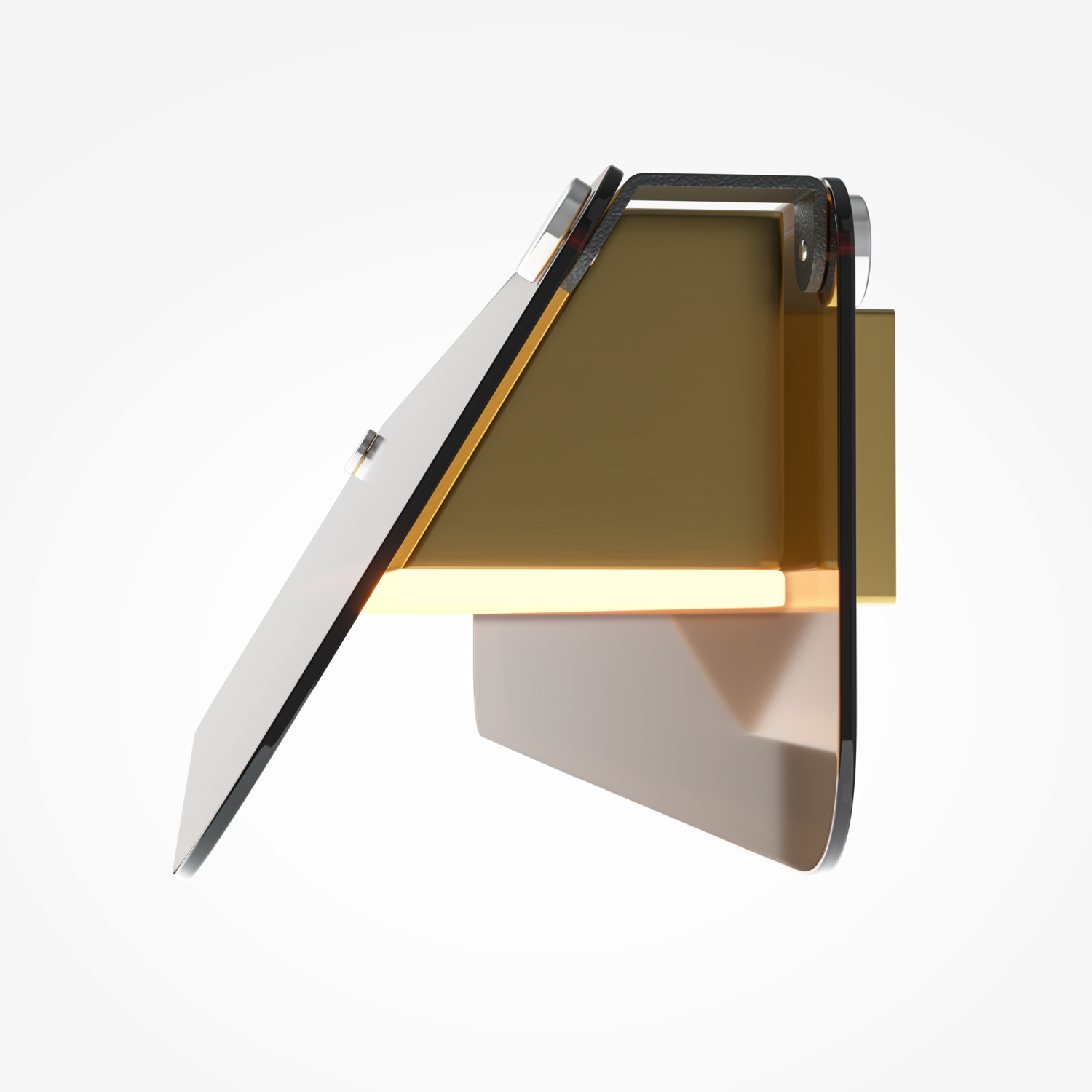 Maytoni Modern Flat Настенный светильник (бра) цвет: черный MOD296WL-L10BC3K