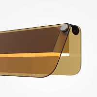 Maytoni Modern Flat Настенный светильник (бра) цвет: черный MOD296WL-L10BC3K