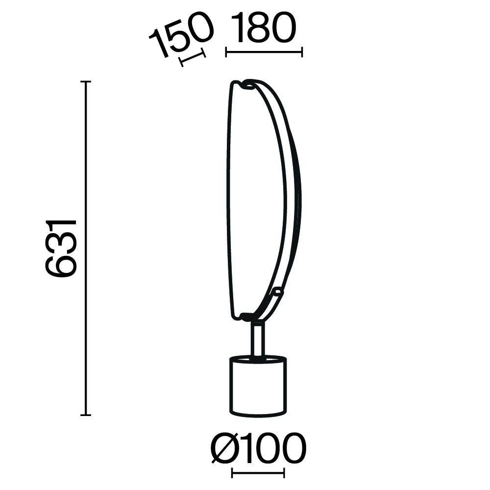 Maytoni Modern Breeze Настольный светильник цвет: латунь MOD281TL-L15BS3K