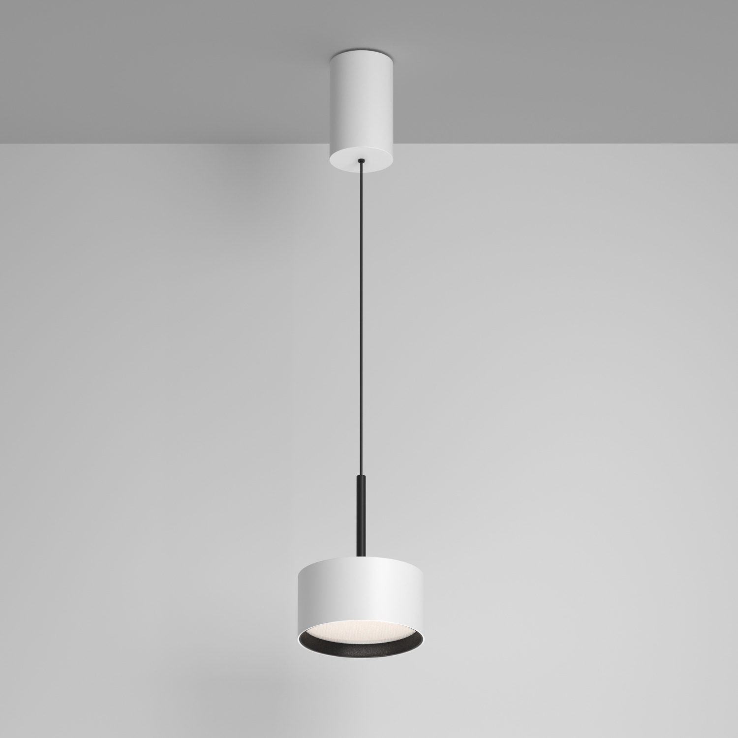 Maytoni Technical Glare Подвесной светильник цвет: белый P102PL-12W4K-W