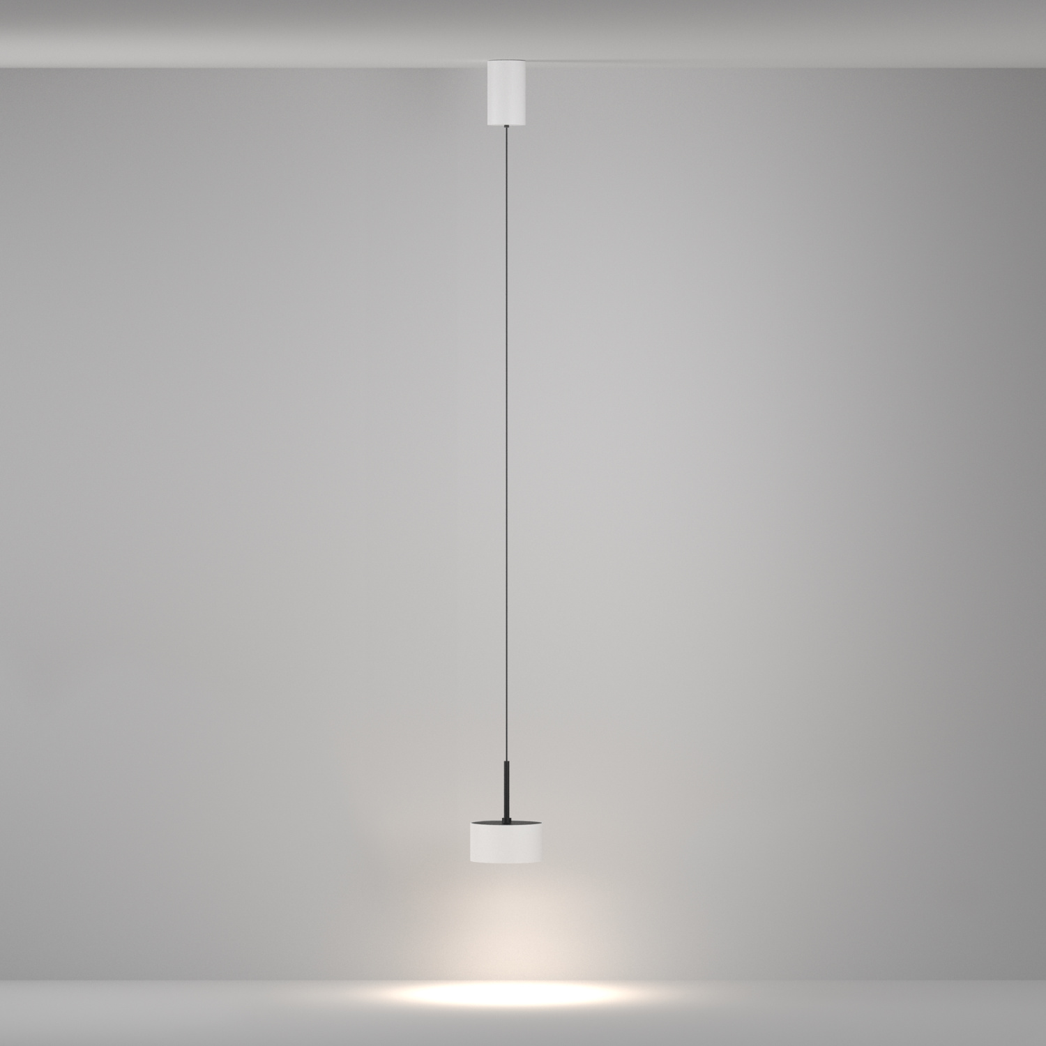 Maytoni Technical Glare Подвесной светильник цвет: белый P102PL-12W4K-W