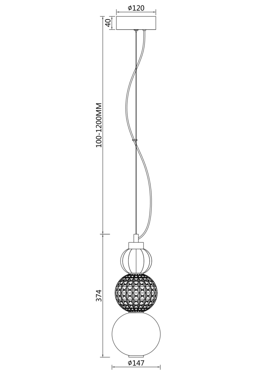 Maytoni Modern Collar Подвесной светильник цвет: хром P069PL-L16CH3K