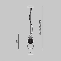 Maytoni Modern Collar Подвесной светильник цвет: хром P069PL-L16CH3K