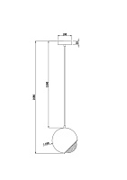 Maytoni Modern Akis Подвесной светильник цвет: хром P065PL-L7CH3K