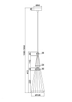 Maytoni Modern Sunshine Подвесной светильник цвет: хром P028PL-01GN
