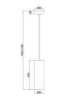 Maytoni Modern Gioia Подвесной светильник цвет: медь P011PL-01C