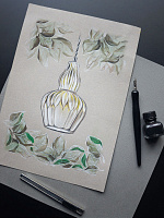 Maytoni Modern Eustoma Подвесной светильник цвет: никель MOD238-PL-01-GN