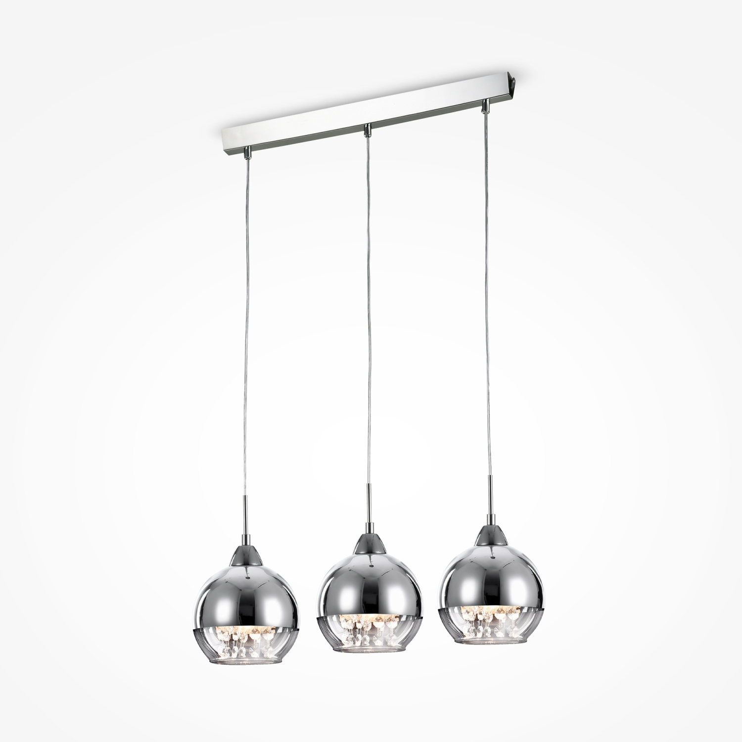 Maytoni Modern Iceberg Подвесной светильник цвет: никель P012-PL-03-N