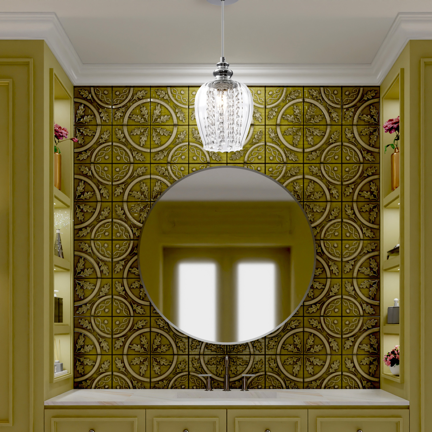 Maytoni Modern Blues Подвесной светильник цвет: никель MOD044-PL-01-N