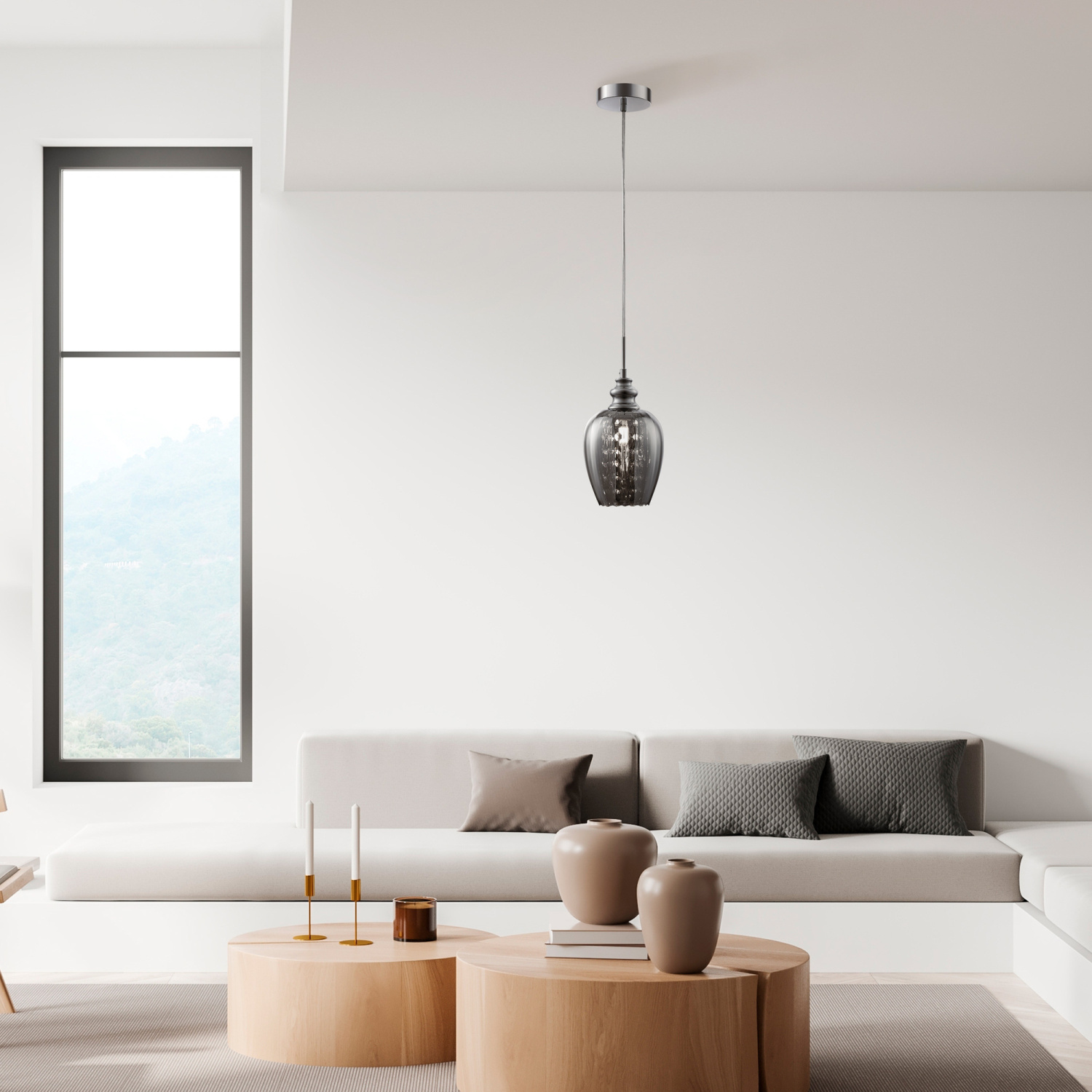 Maytoni Modern Blues Подвесной светильник цвет: никель MOD033-PL-01-N