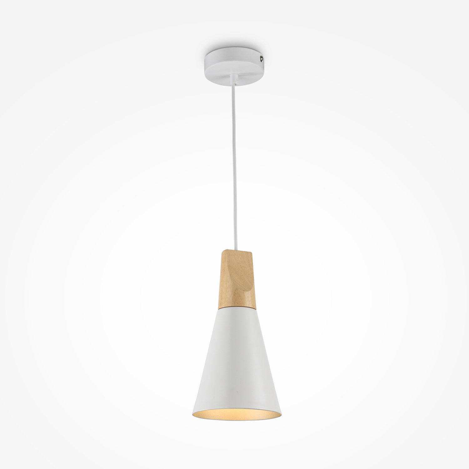 Maytoni Modern Bicones Подвесной светильник цвет: белый P359-PL-140-W