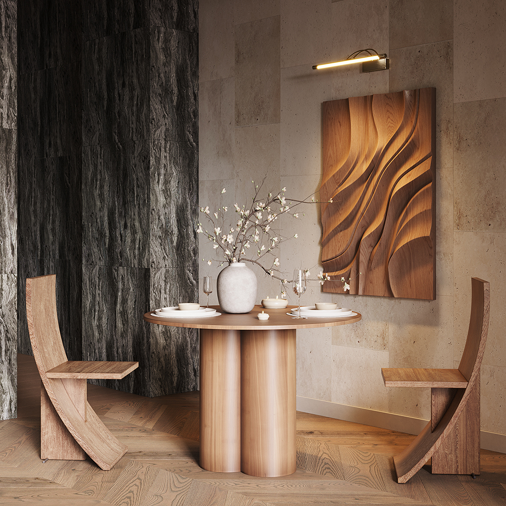 Maytoni Modern Finelli Подсветка цвет: бронза MIR004WL-L12BZ