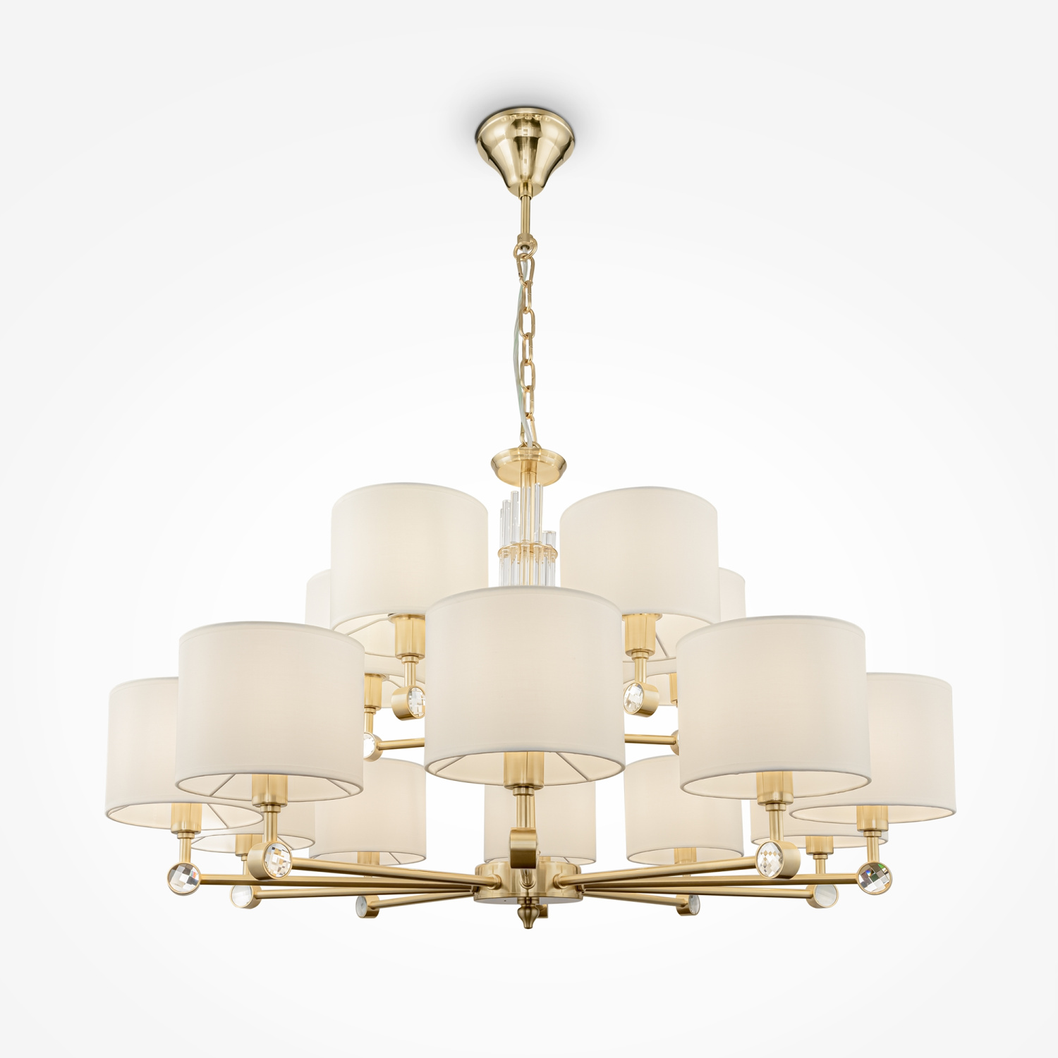 Maytoni Classic Alloro Люстра цвет: латунь MOD088PL-15BS