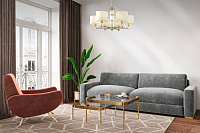 Maytoni Classic Alloro Люстра цвет: латунь MOD088PL-06BS