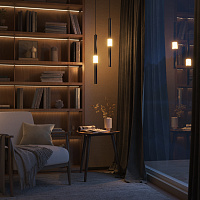 Maytoni Technical Jelly Подвесной светильник цвет: черный P105PL-12W3K-B