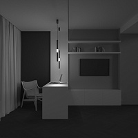 Maytoni Technical Jelly Подвесной светильник цвет: черный P105PL-12W3K-B