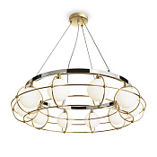 Maytoni Modern Carcass Подвесной светильник цвет: золото и хром MOD312PL-10GCH