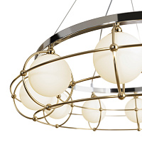 Maytoni Modern Carcass Подвесной светильник цвет: золото и хром MOD312PL-10GCH