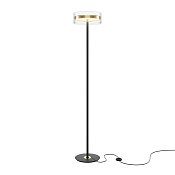 Maytoni Modern Dress code Напольный светильник (торшер) цвет: черный и латунь MOD348FL-L24BBS3K