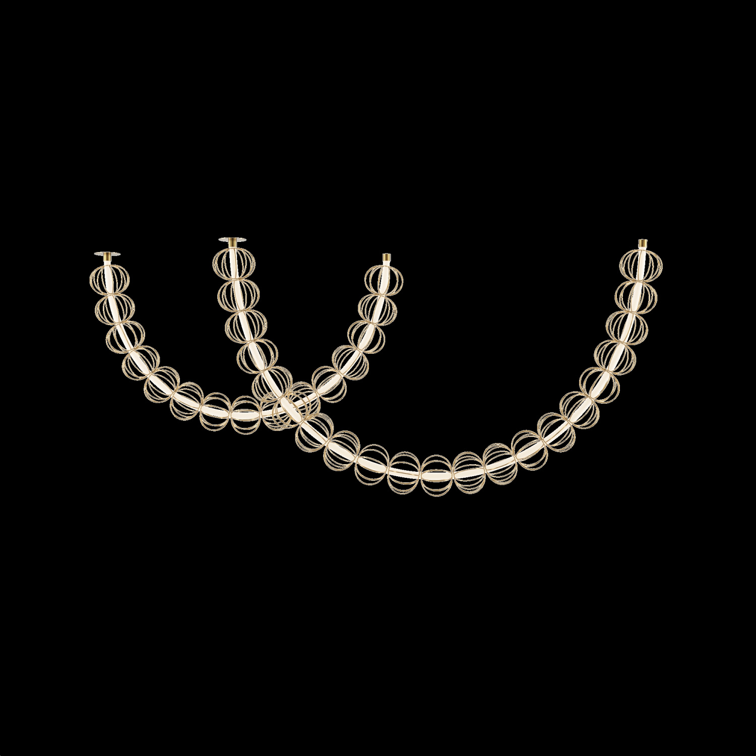 Maytoni Modern Golden Cage Подвесной светильник цвет: золото MOD216PL-L42G3K