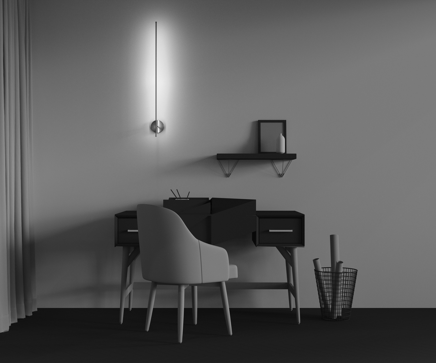 Maytoni Technical Elegant Настенный светильник (бра) цвет: латунь C085WL-L12BS2.7K