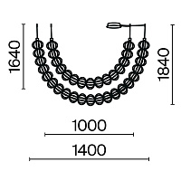 Maytoni Modern Golden Cage Подвесной светильник цвет: золото MOD216PL-L55G3K