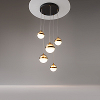 Maytoni Modern Area Подвесной светильник цвет: черный и латунь MOD295PL-L60BBS3K