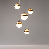 Maytoni Modern Area Подвесной светильник цвет: черный и латунь MOD295PL-L60BBS3K