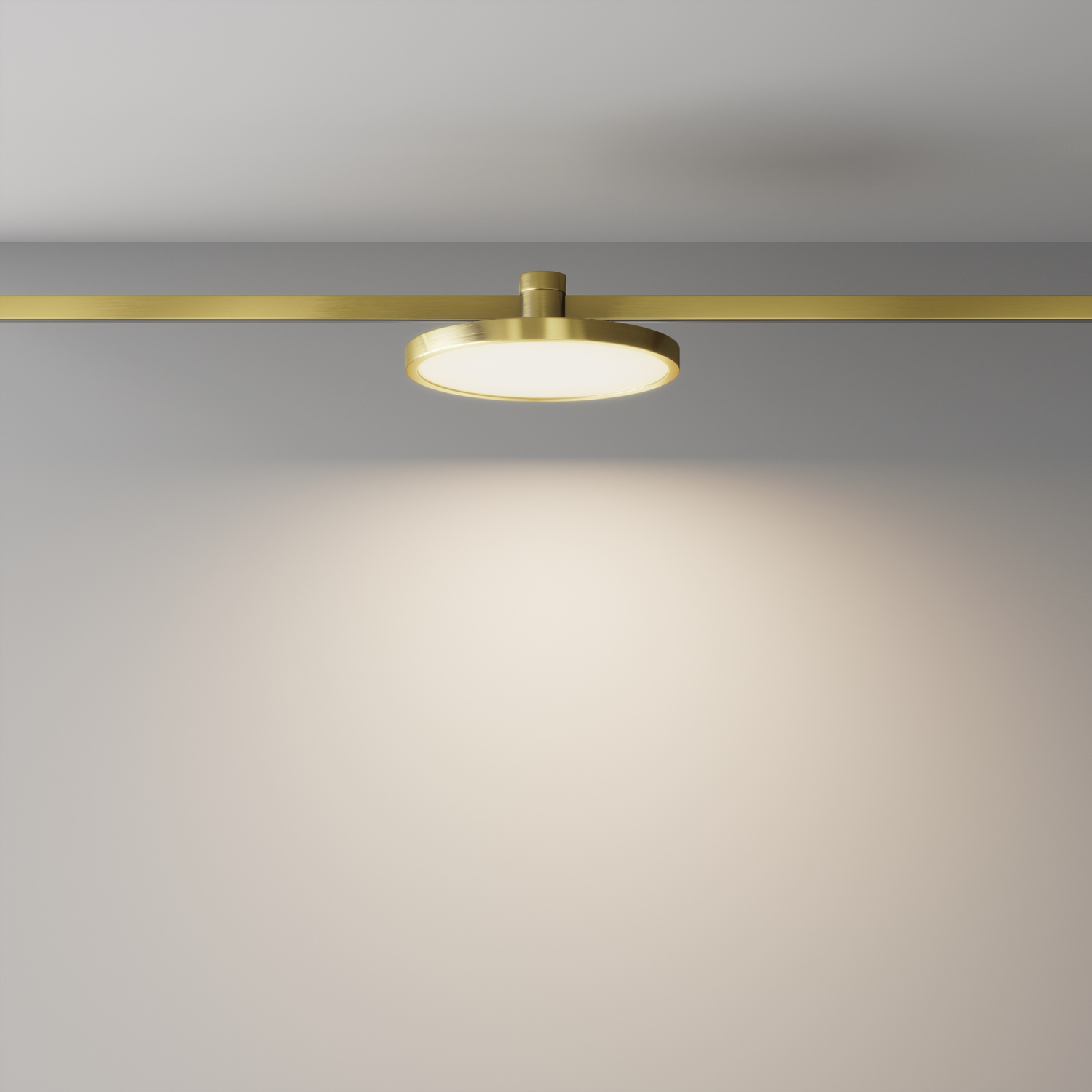 Maytoni Technical Plato Трековый светильник цвет: латунь TR153-1-10W3K-BS