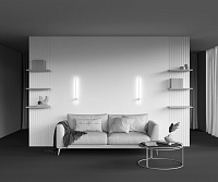 Maytoni Technical Pars Настенный светильник (бра) цвет: белый C070WL-L6W3K