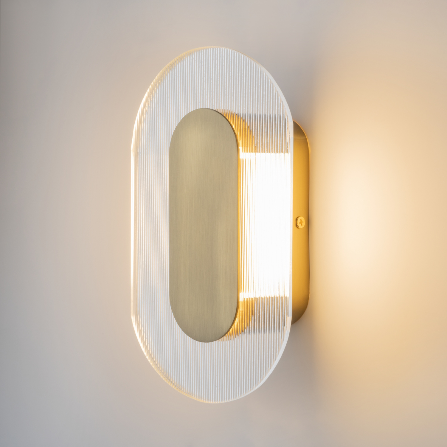 Maytoni Modern Ply Настенный светильник (бра) цвет: латунь MOD355WL-L6BS3K