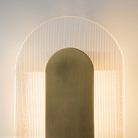 Maytoni Modern Ply Настенный светильник (бра) цвет: латунь MOD355WL-L6BS3K